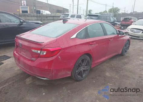 2022 Honda Accord Hybrid Sport from USA, damaged, VIN 1HGCV3F2XNA025743